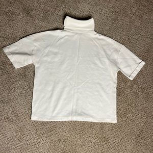 Zara oversized turtleneck light sweatshirt